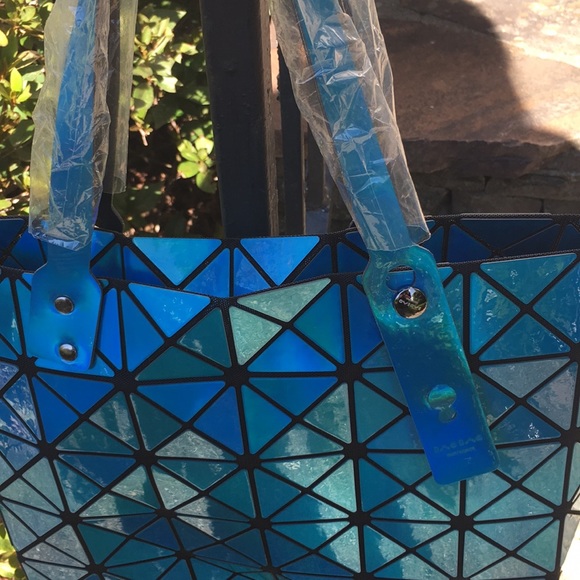 Bags Baobao Metallic Blue Purse Poshmark